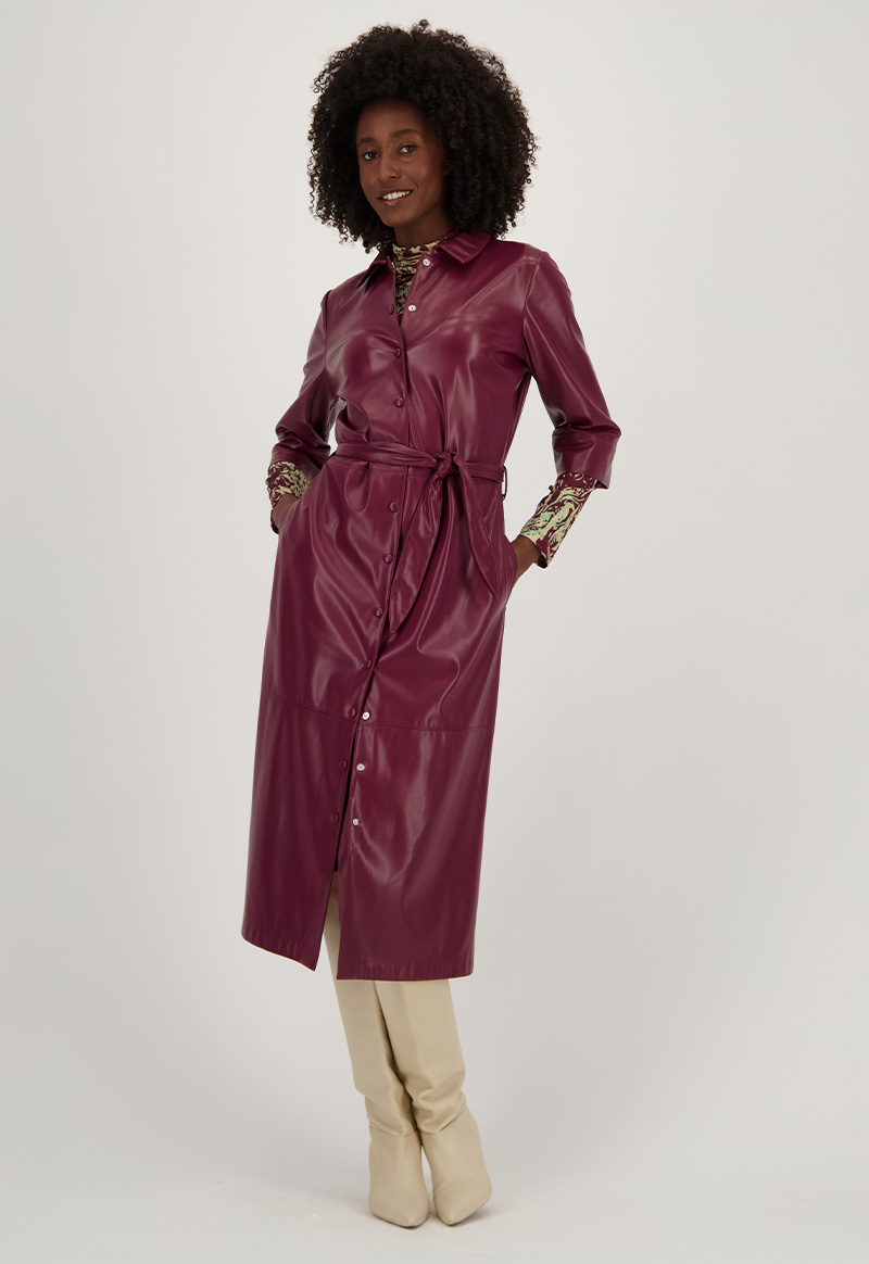Luxury burgundy