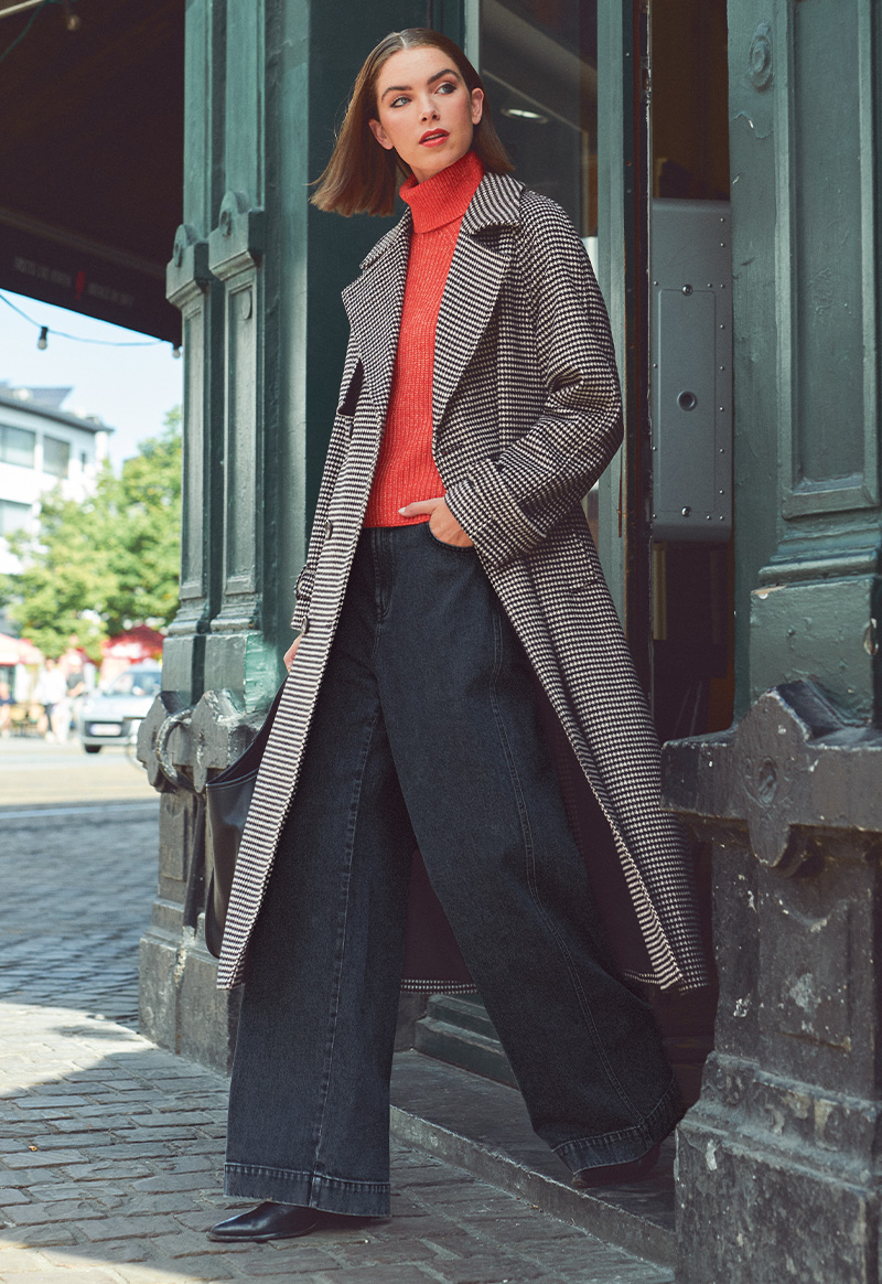 Trendy de stad in