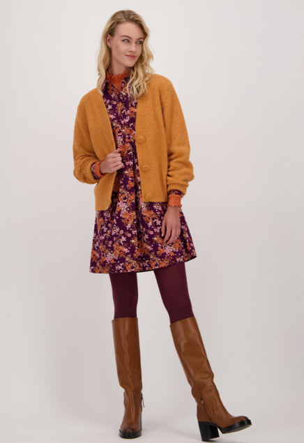 Peach & purple