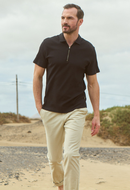 Classe estivale en polo tricoté