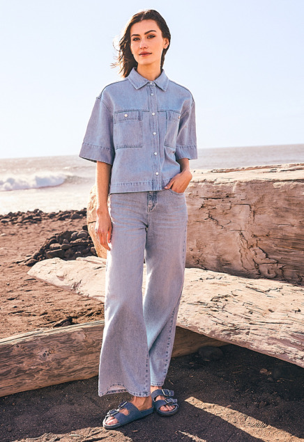 Double denim