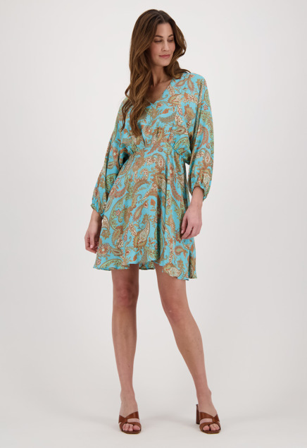 Turquoise & paisley
