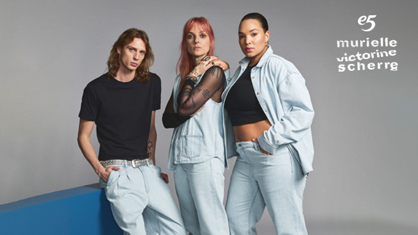 Denim collectie e5 x Murielle Victorine Scherre
