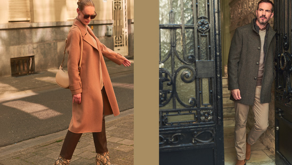 Simple chic in neutrals: 8 looks voor hem & haar 