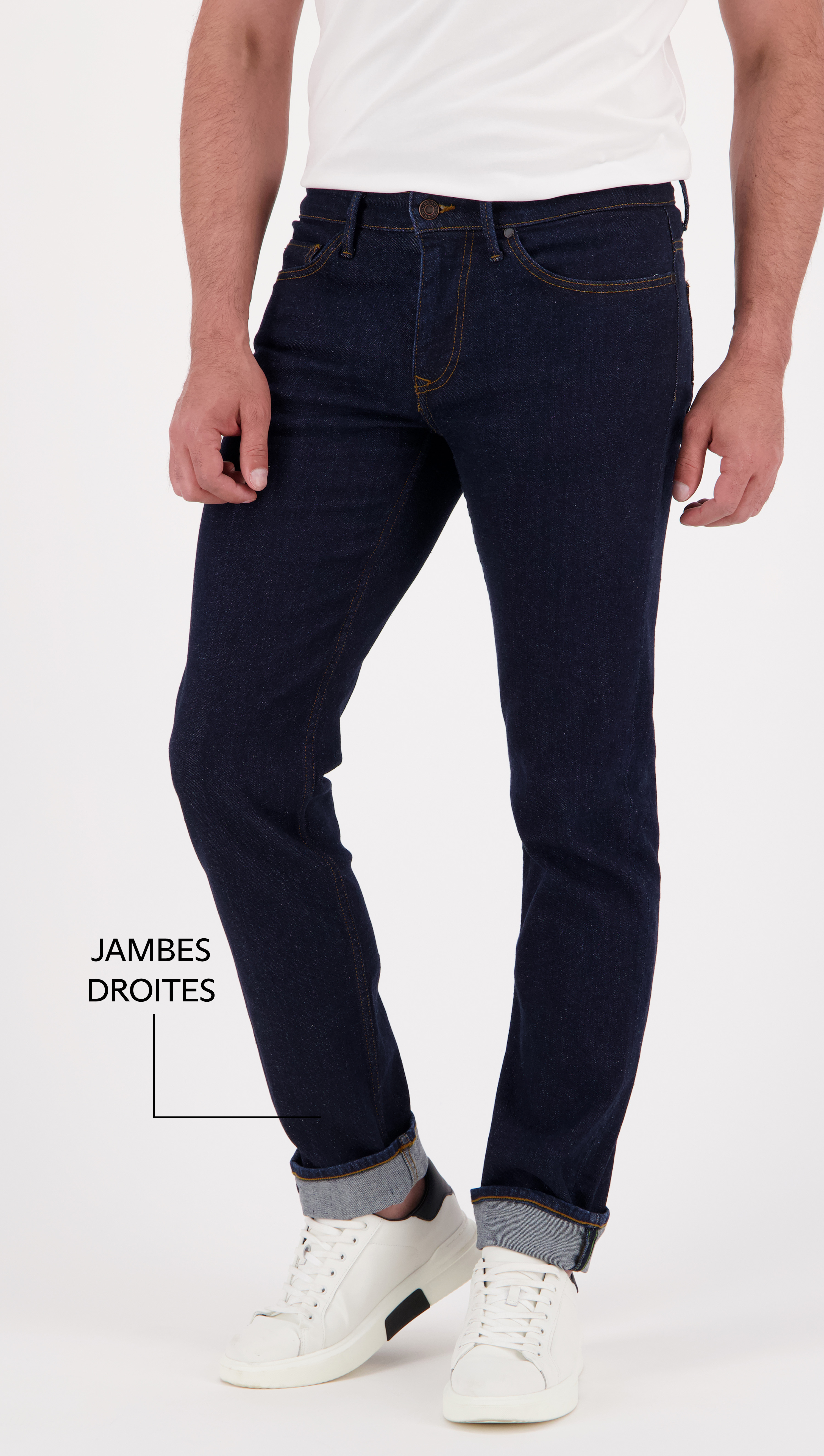 Lars slim fit jeans voorkant van broek