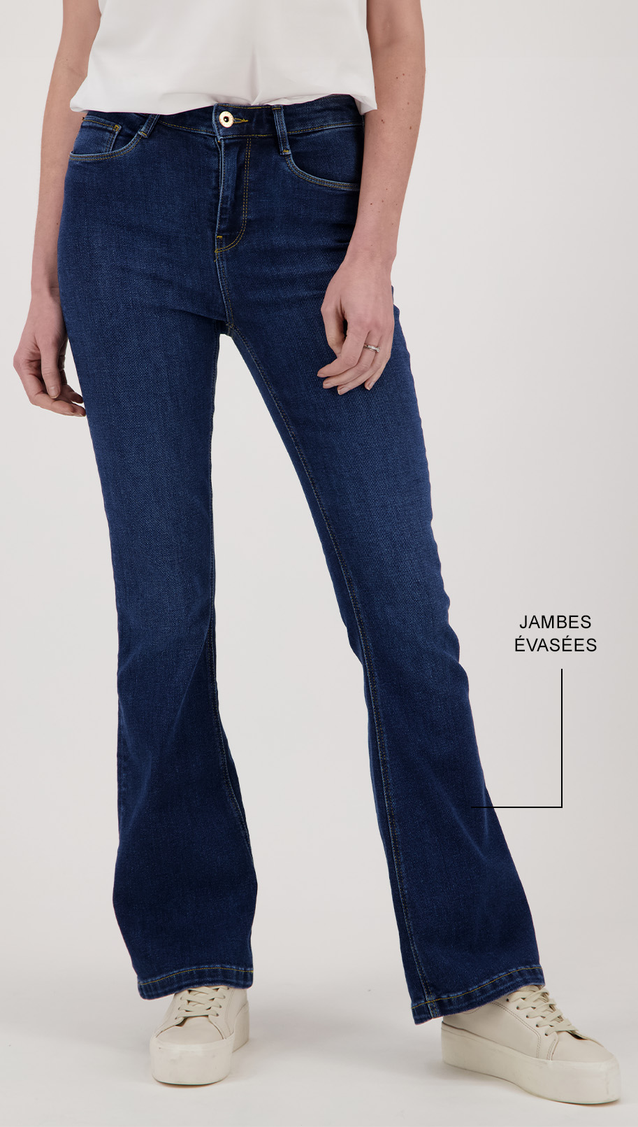 Lars slim fit jeans voorkant van broek