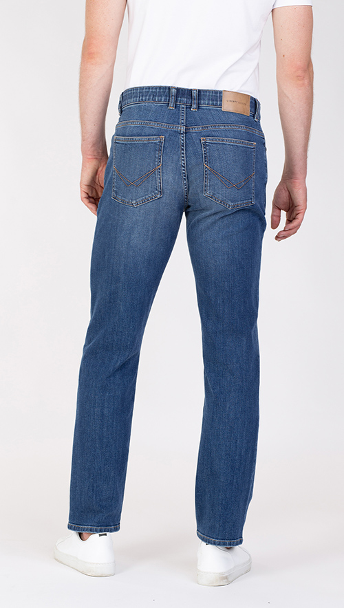 lars slim fit jeans achterkant broek