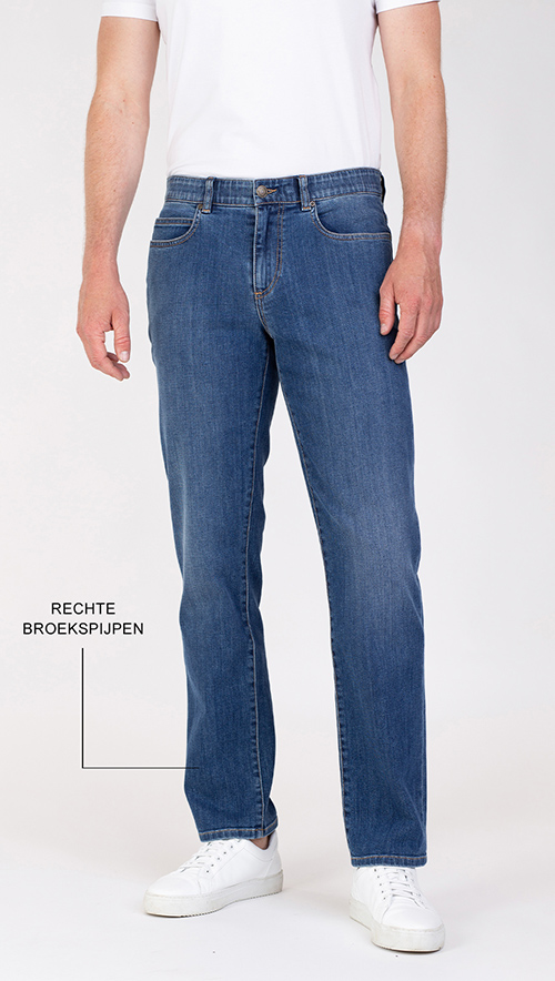 Lars slim fit jeans voorkant van broek