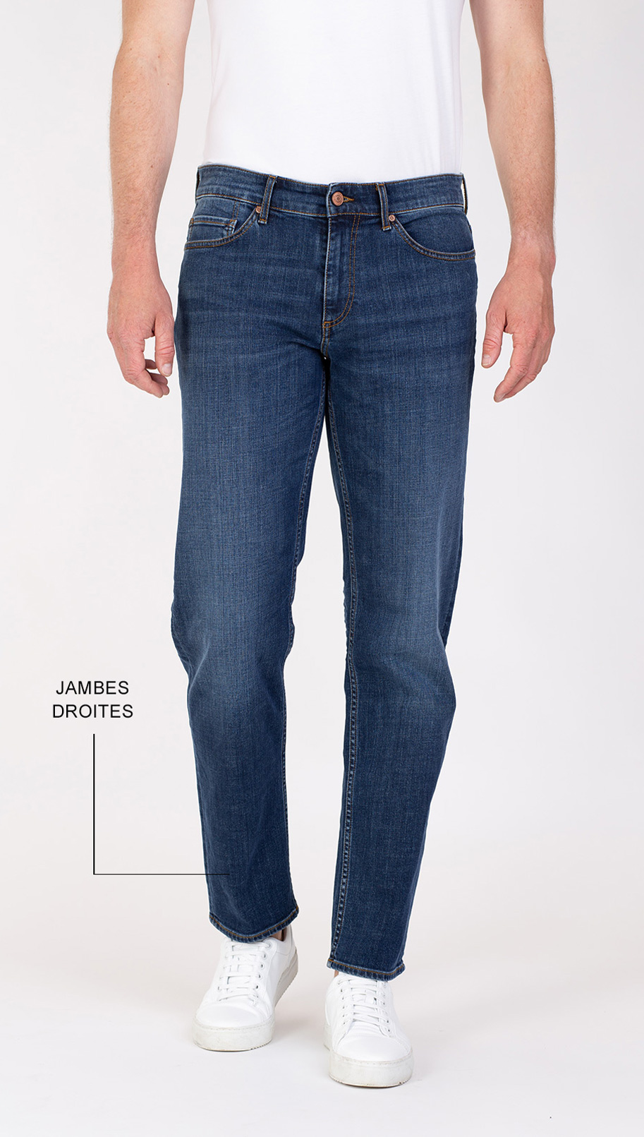 Lars slim fit jeans voorkant van broek