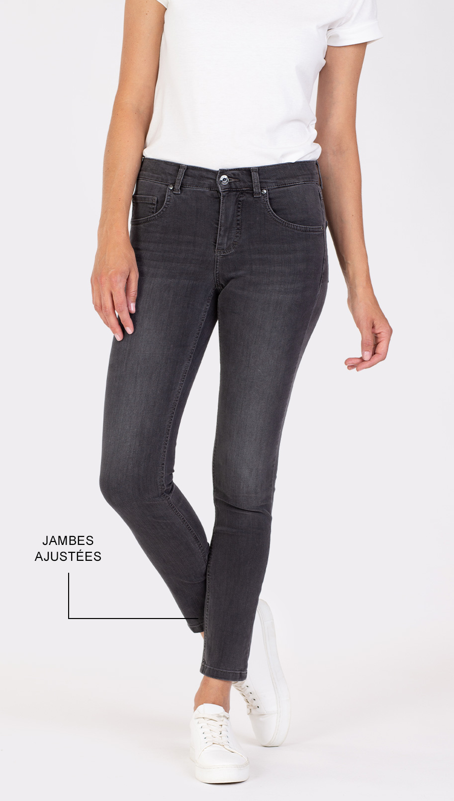 Lars slim fit jeans voorkant van broek