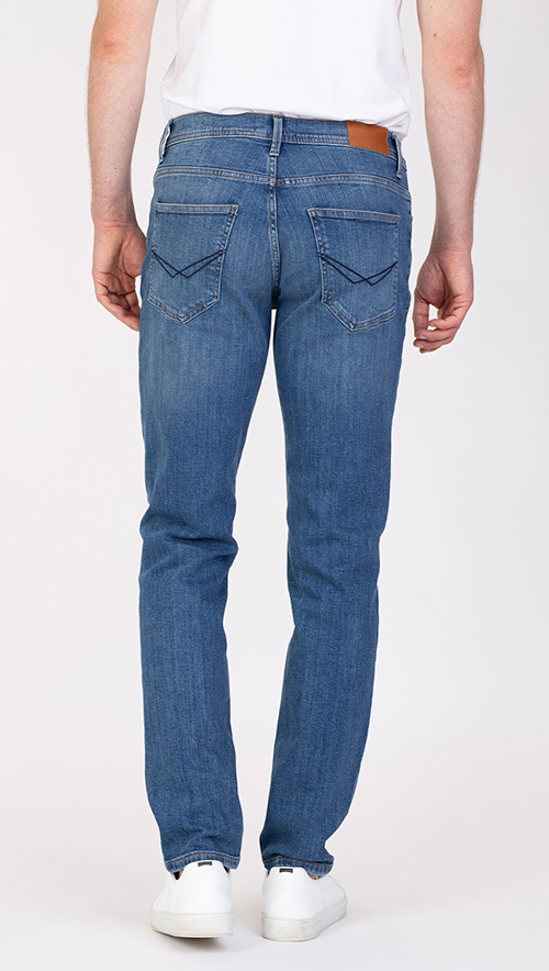 lars slim fit jeans achterkant broek