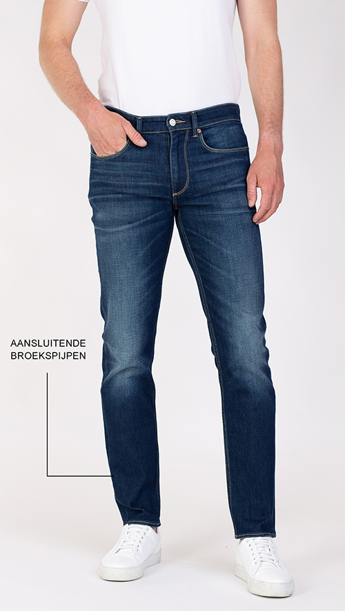 Lars slim fit jeans voorkant van broek