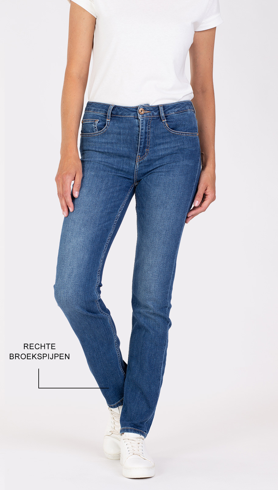 Lars slim fit jeans voorkant van broek