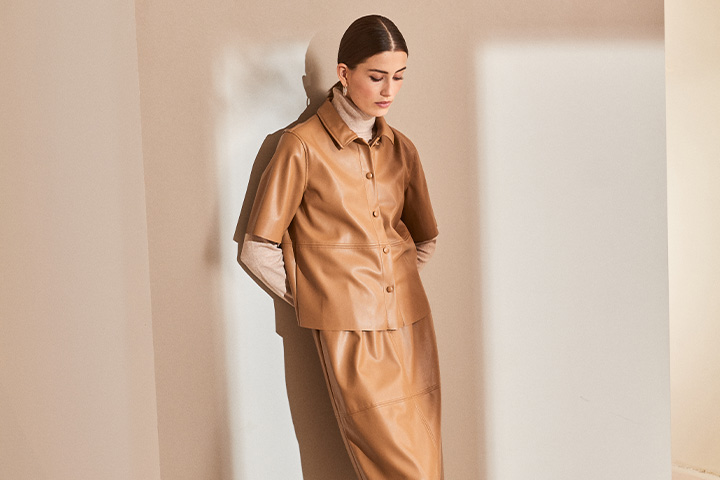 Essayez le look cuir